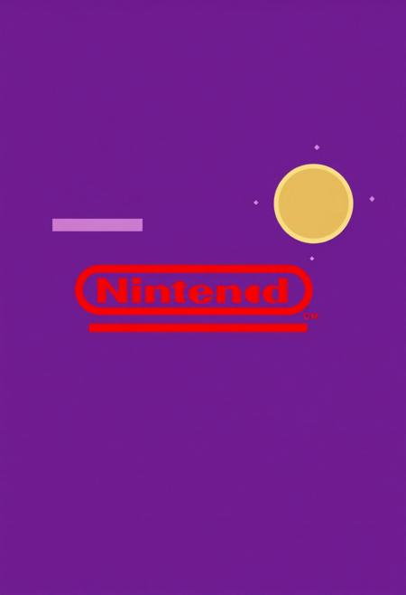 LOGO IN RED NINTENDO LIKE THE ORIGINAL BACKGROUND LIKE VIDEO GAME OF THE 1990S
