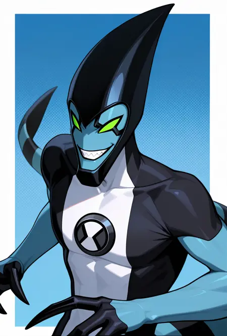 XLR8 -- Ben 10 (chaquetrix support) Illust + 1.5