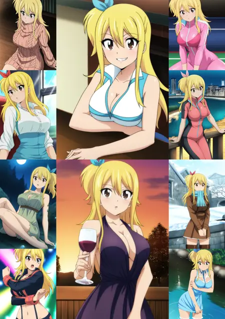 Lucy Heartfilia - [Fairy Tail - 100 Years Quest] - SD1.5/SDXL/Pony/Illustrious