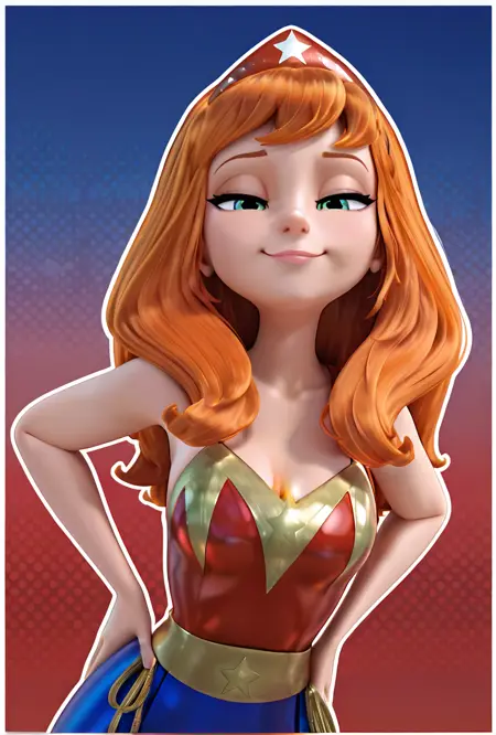 Wonder Daphne Cosplay -- Scoob! Scooby Doo Movie