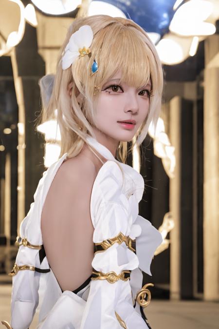 <lora:æ²³éå:1>,lumine \(genshin impact\),<lora:åç¥-åé:1>,, masterpiece, best quality,