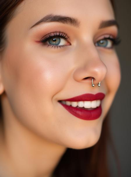 NosePiercing [Face Piercings] - Flux Nose Septum U-Shape v1.0