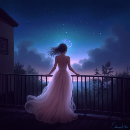 Ethereal digital art V1