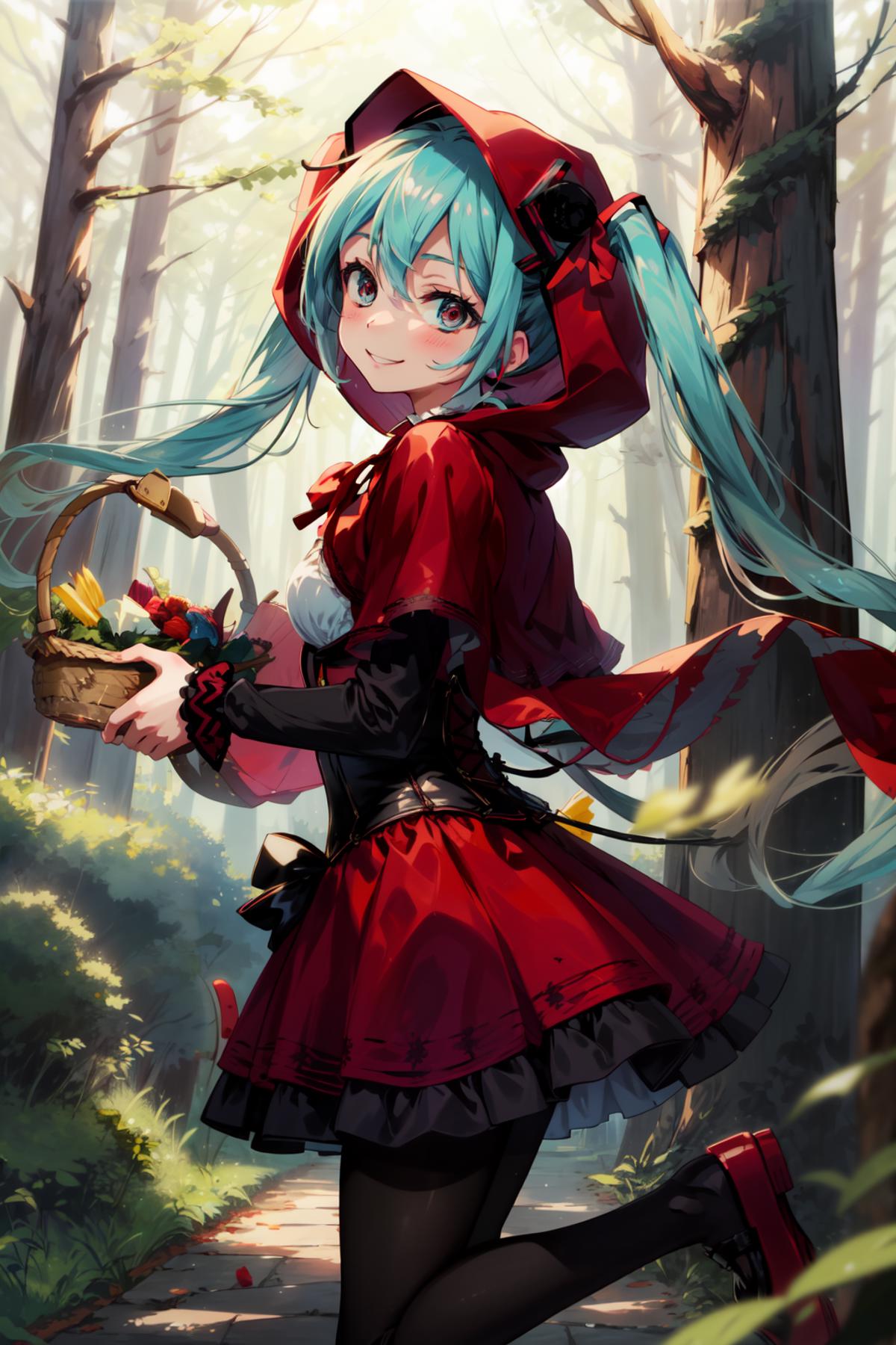 Character Change (♀) - Little Red Riding Hood - Deliver the food to Granny! image by UnknownNo3