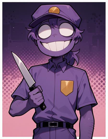 OG Purple Guy / William Afton / Vincent / Man behind the slaughter FNAF / Five Nights at Freddy's pony+1.5+illustrious Illust