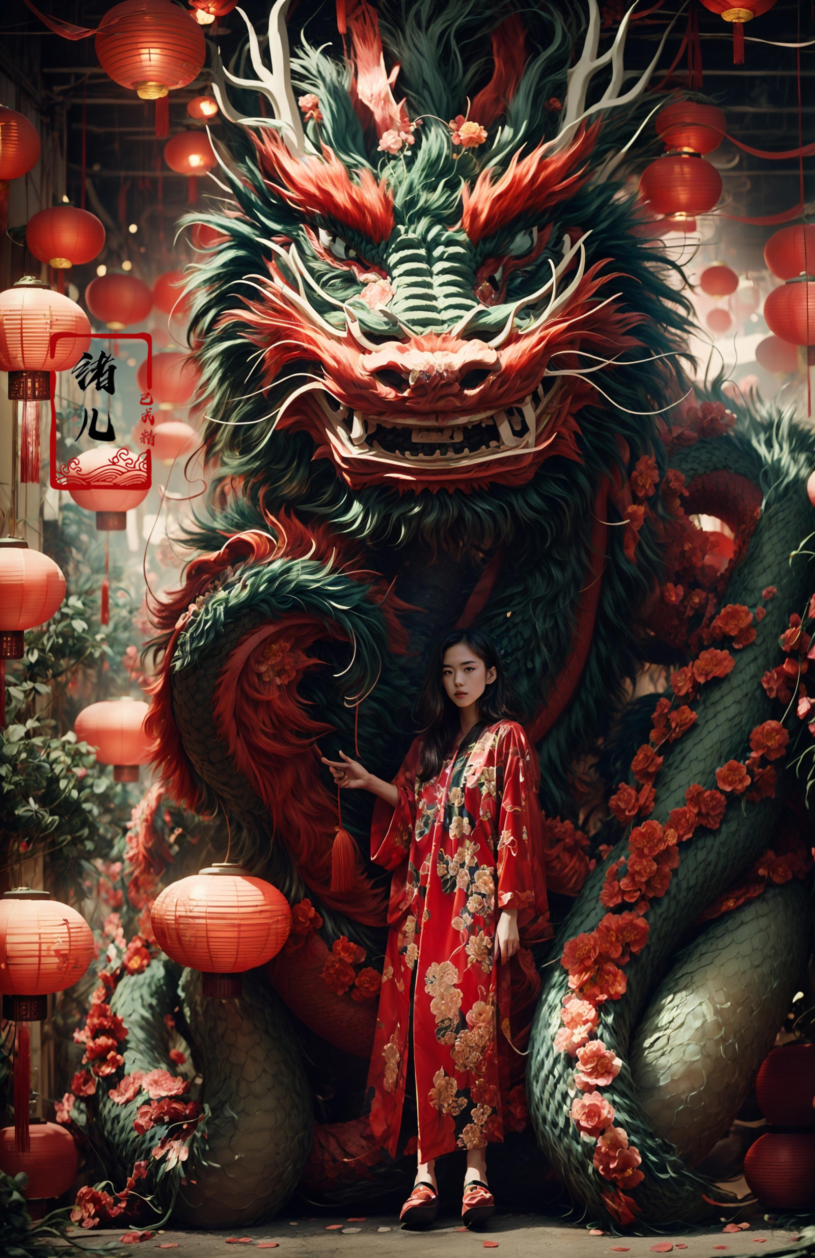 绪儿-龙舞Dragon dance image by XRYCJ