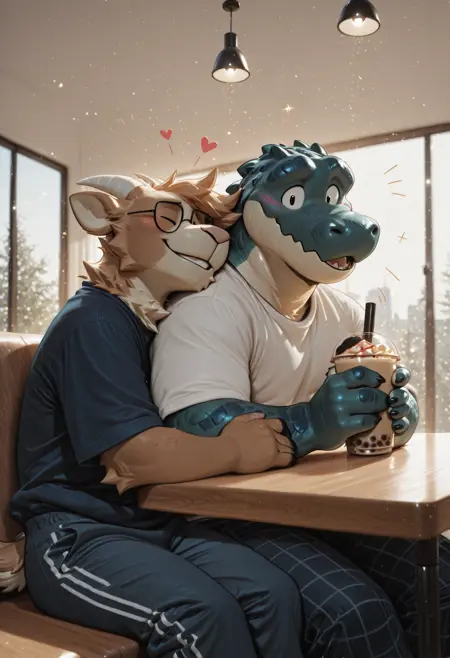Duncan and Eddie | Fursonas