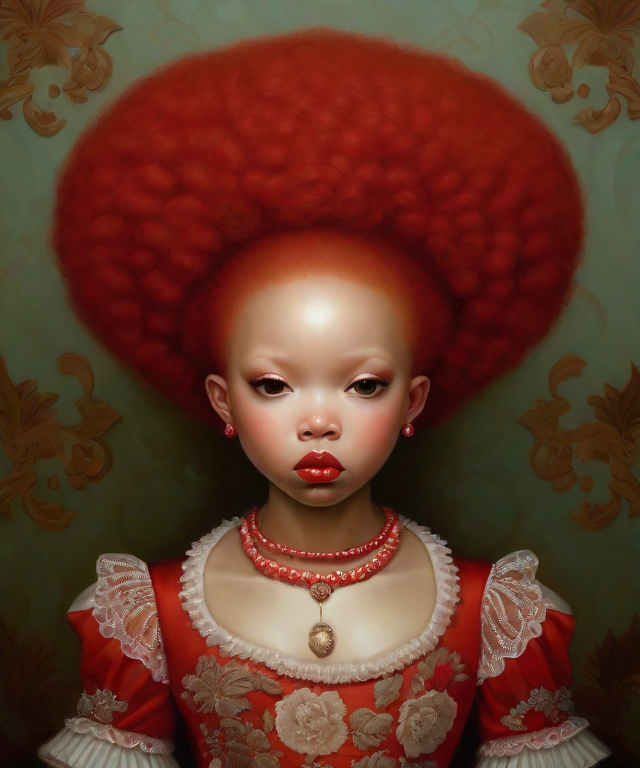 realistic_cute_creepy_red_hair_ebony_girl_painting__melancholic__high_fashion__hyper_realism__muted_colours__rococo__ln_the_style_of_natalie_shau__loretta_lux___pop_surrealism__lowbrow__3808684404.png