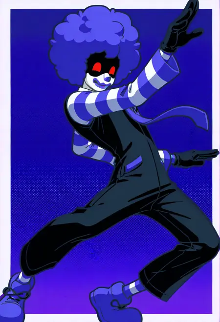 P-Clown Friday Night Funkin/FNF McMadness)