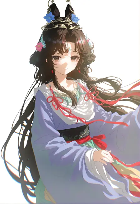 Reverse:1999:jiu niangzi (blossom spring fairy) \重返未来1999:曲娘皮肤壁上桃源