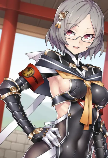 ookubo nagayasu (sengoku bushouki muramasa) Illustrious LORA | 大久保長安 (戦国武将姫MURAMASA)