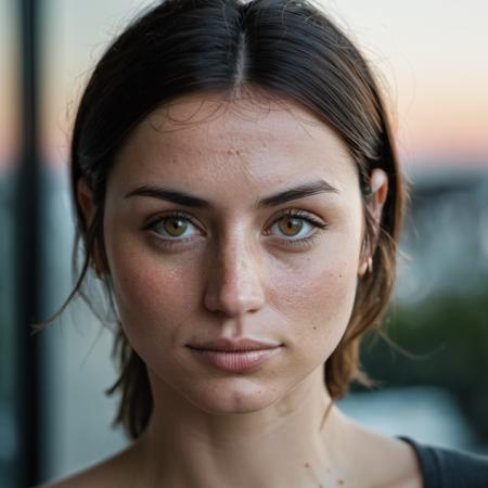 (Skin texture, pores, blemishes), Super high res portrait photo of a young woman wearing no makeup,f /2.8, Canon, 85mm,cinematic, high quality, skin texture, looking at the camera, skin imperfections,  <lora:anarmas2_xl4_standard-merger_36_55_70_92_025_025_025_025:1>