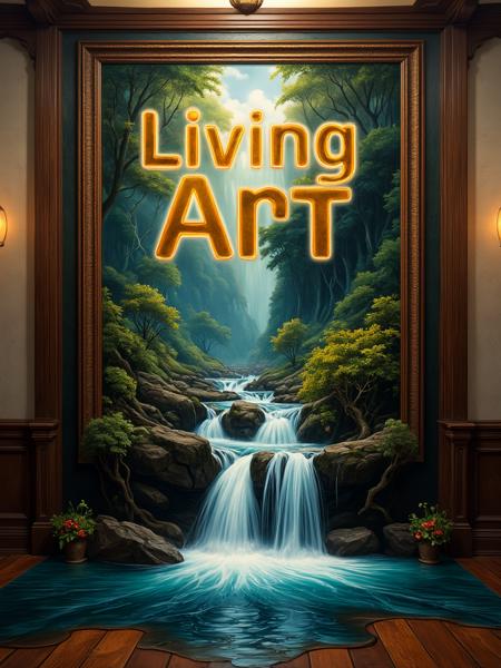 Living Art - CE V01b - Flux.1 D