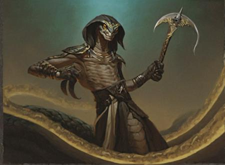 Fantasy Card Art XL - Snakes V1