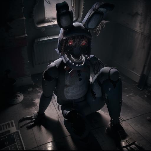 Withered Bonnie FNAF / Five Nights at Freddy's image by zlingerfinger