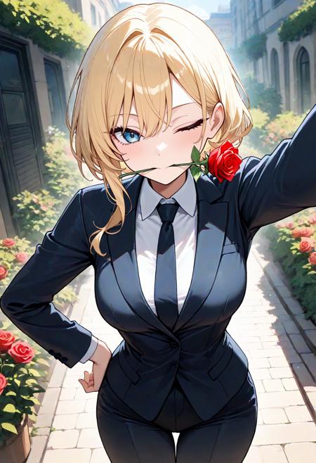 Flower In Mouth [Illustrious] v1.0