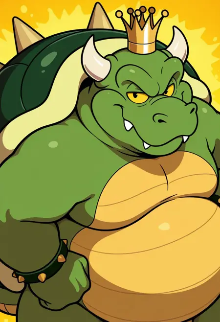 King Koopa // Super Mario Bros (by sickmer)