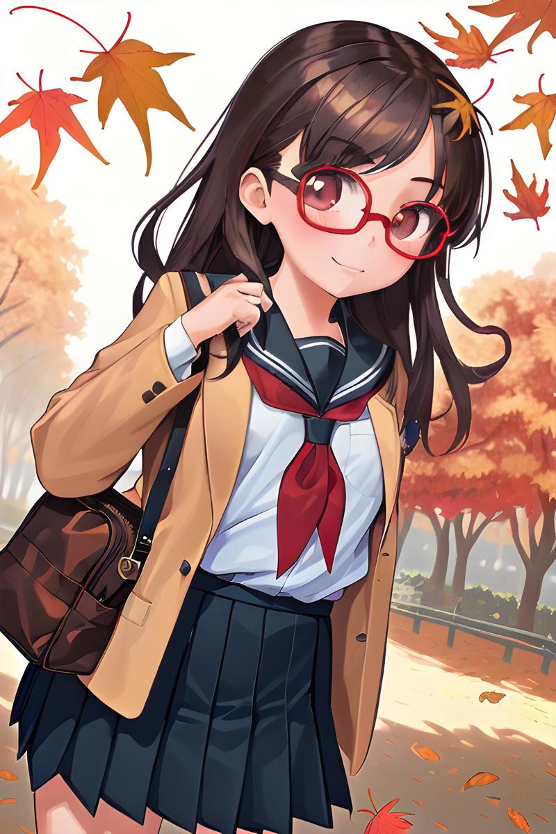 1girl_school_uniform__autumn_leaves__eyewear__H8J5OQC0.jpeg