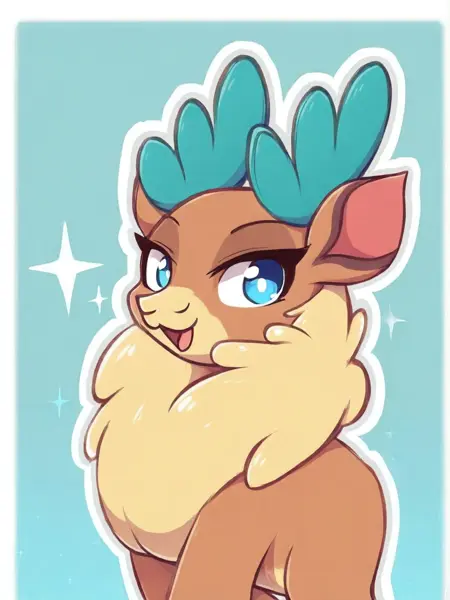 Velvet Reindeer (Them's Fightin' Herds) [Pony SDXL & SD 1.5]