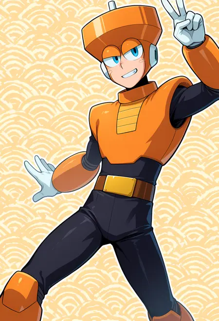 DWN-021 Top Man - Mega Man 3 - ILXL