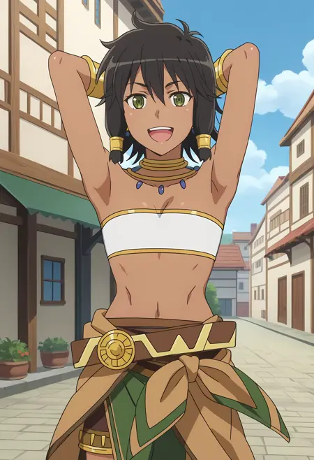 Tiona Hiryute | PonyXL | DanMachi: Dungeon ni Deai wo Motomeru no wa Machigatteiru Darou ka