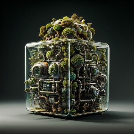 <lora:Biochemical:1>1 cube,cinsdia