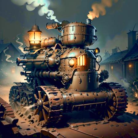 <lora:GasLampFantasyAI:.9> GasLampFantasyAI tank