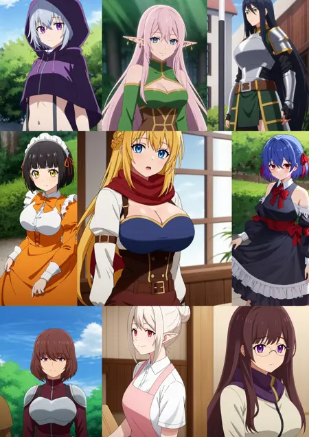 Banished from the Hero’s Party - Girlpack LoRA