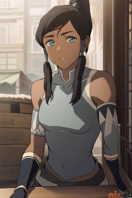 avatarkorra, <lora:korra-lora-nochekaiser:1>,
korra, long hair, black hair, ponytail, dark skin, dark-skinned female, topknot,
BREAK ,
BREAK looking at viewer,
BREAK outdoors,
BREAK <lora:GoodHands-vanilla:1>, (masterpiece:1.2), best quality, high resolution, unity 8k wallpaper, (illustration:0.8), (beautiful detailed eyes:1.6), extremely detailed face, perfect lighting, extremely detailed CG, (perfect hands, perfect anatomy),