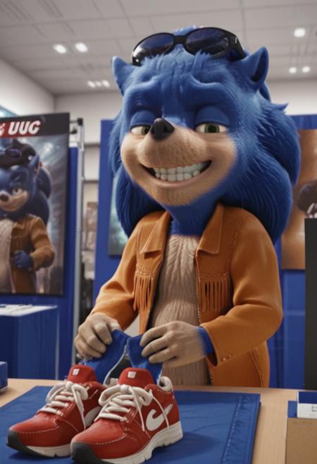 Ugly Sonic (Chip 'N Dale version) V1