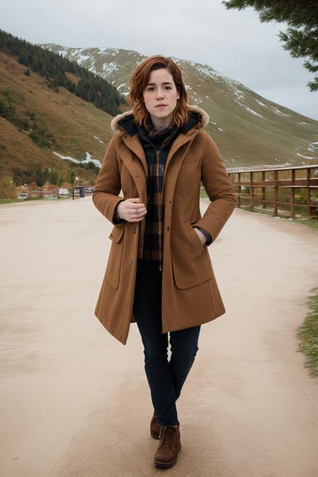 alicewetterlund, woman, close-up portrait, highly detailed, ultra realistic,  long hair, tanned, coat, sweater, outside,
<lora:AliceWetterlundSD_v1:0.8>