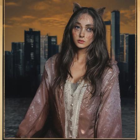 evening, dark wolf, masterpiece, best quality