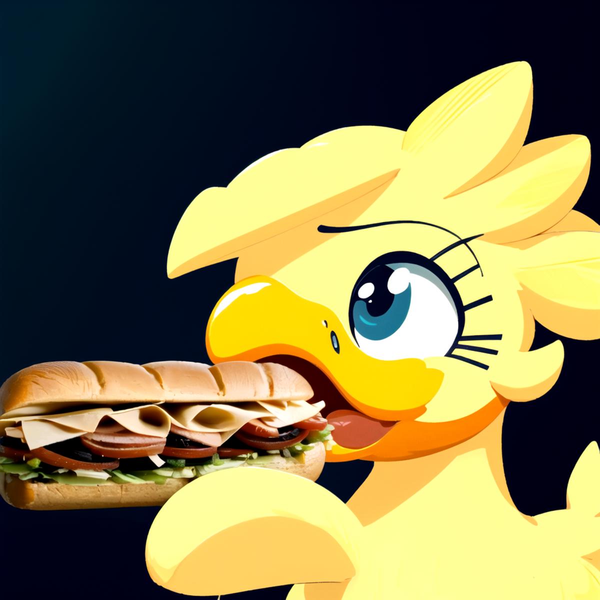Eatfresh the delicious sandwich model image by Sunbutt