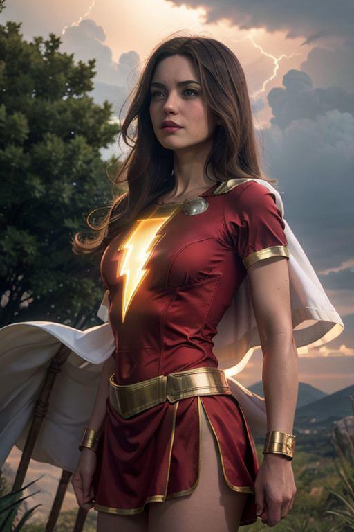 Mary Marvel (DC Comics) LoRA image by R4dW0lf