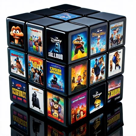 Micro Cube Worlds Flux & SD3.5 SD 3.5