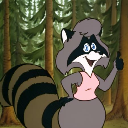 Melissa Raccoon (The Raccoons) V1