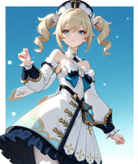 LoRA / illustriousXL / Barbara from Genshin Impact (Cosplay+Character)