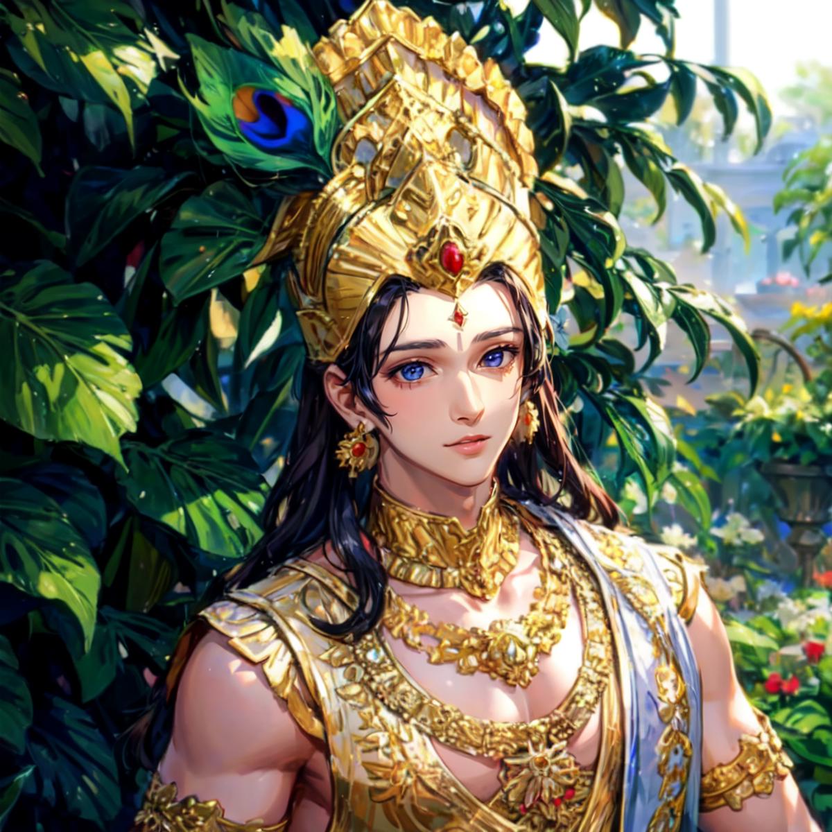 Anime Krishna image by quoteforframe