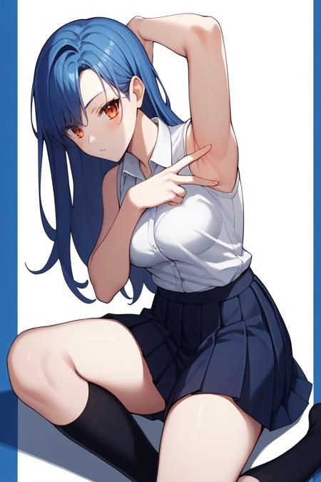 Spread Armpit (Fingers on Own Armpit, Hand on Own Armpit) (For PonyXL) V4