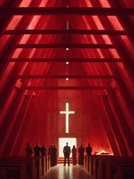 panosstyle, style, film,  
worship, chapel of cult, red mist, wooden rafters, large room,
<lora:version10:0.75>