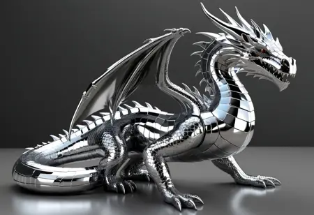 Chrome Surface-SDXL-GMR