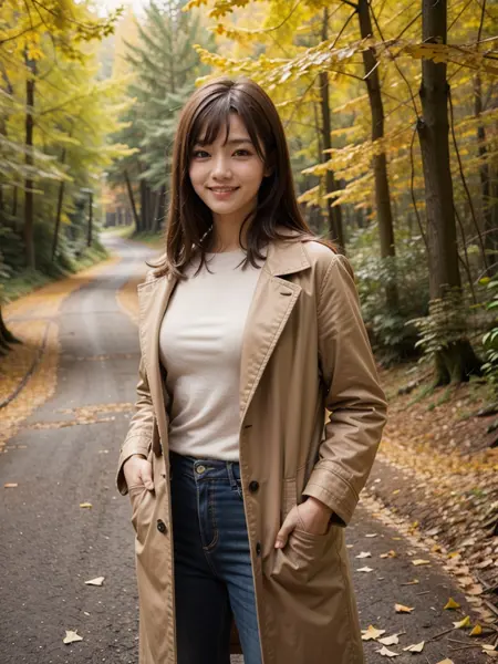 Autumn Forest In Japan / 日本の秋の森