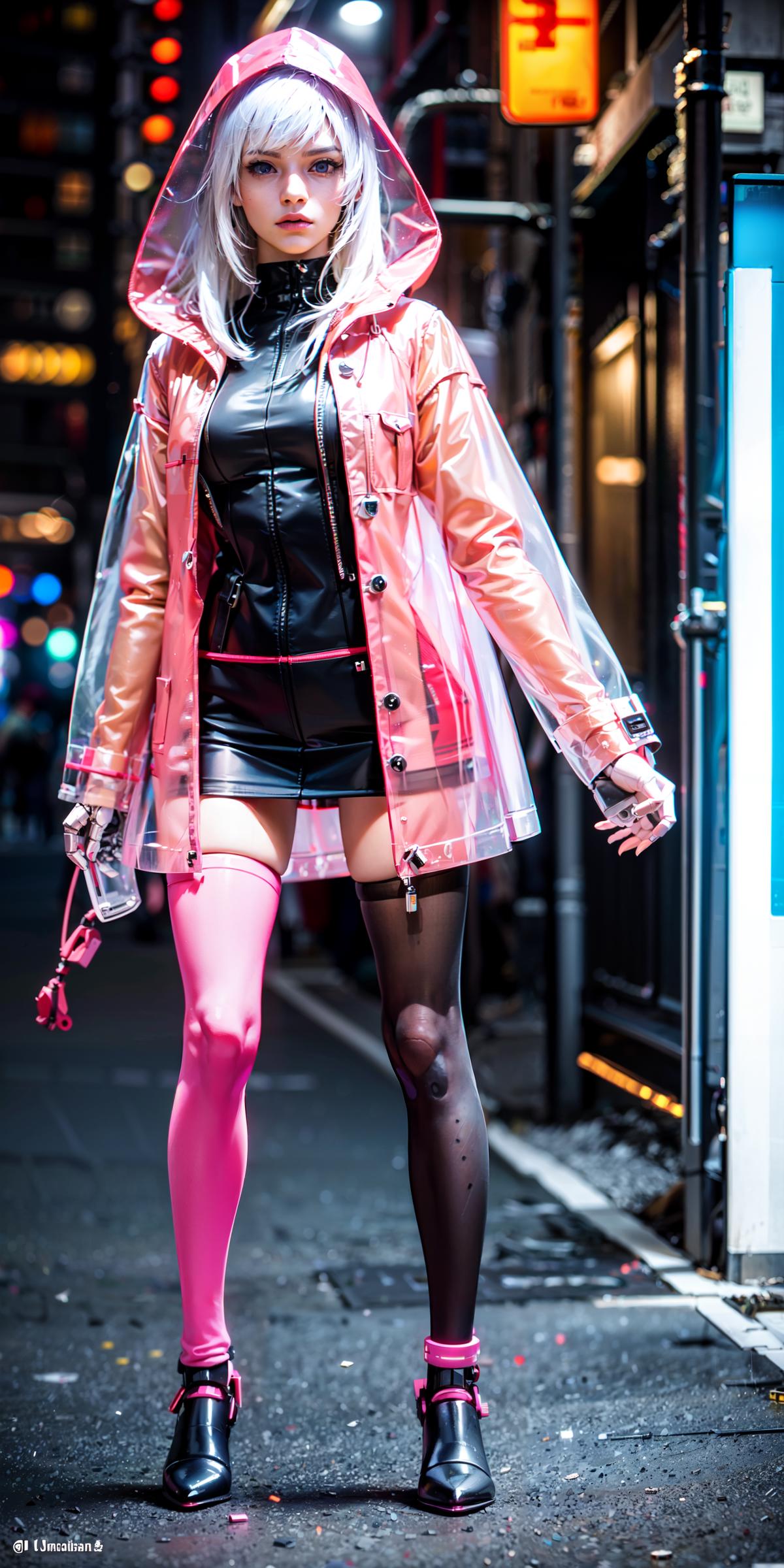 Plastic Clothes 半透塑料质感服饰 v1.0 Stable Diffusion LoRA Civitai