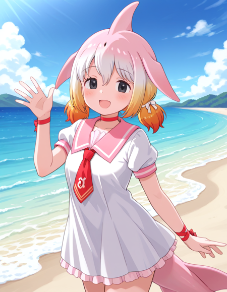 [kemono friends] シナウスイロイルカ/chinese white dolphin [ILL] ILL Ver.