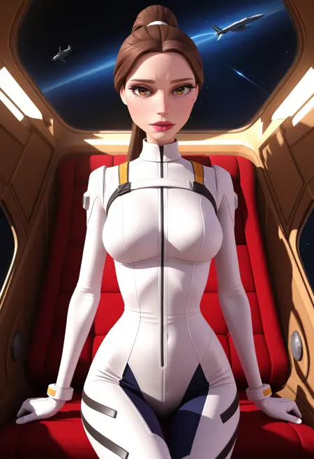 Padme Amidala Naberrie, member of the Galactic Senate, (Star Wars: Clone Wars), LoRA, PonyXL | IllustriousXL