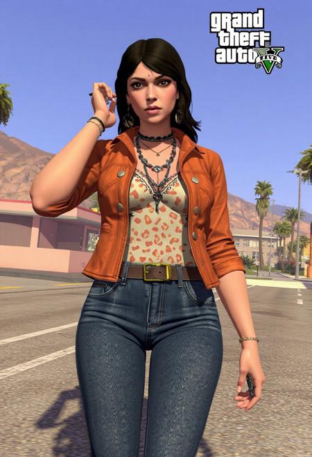 Lucia Caminos from Grand Theft Auto 6