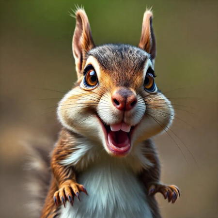 A squirrel, just a squirrel.