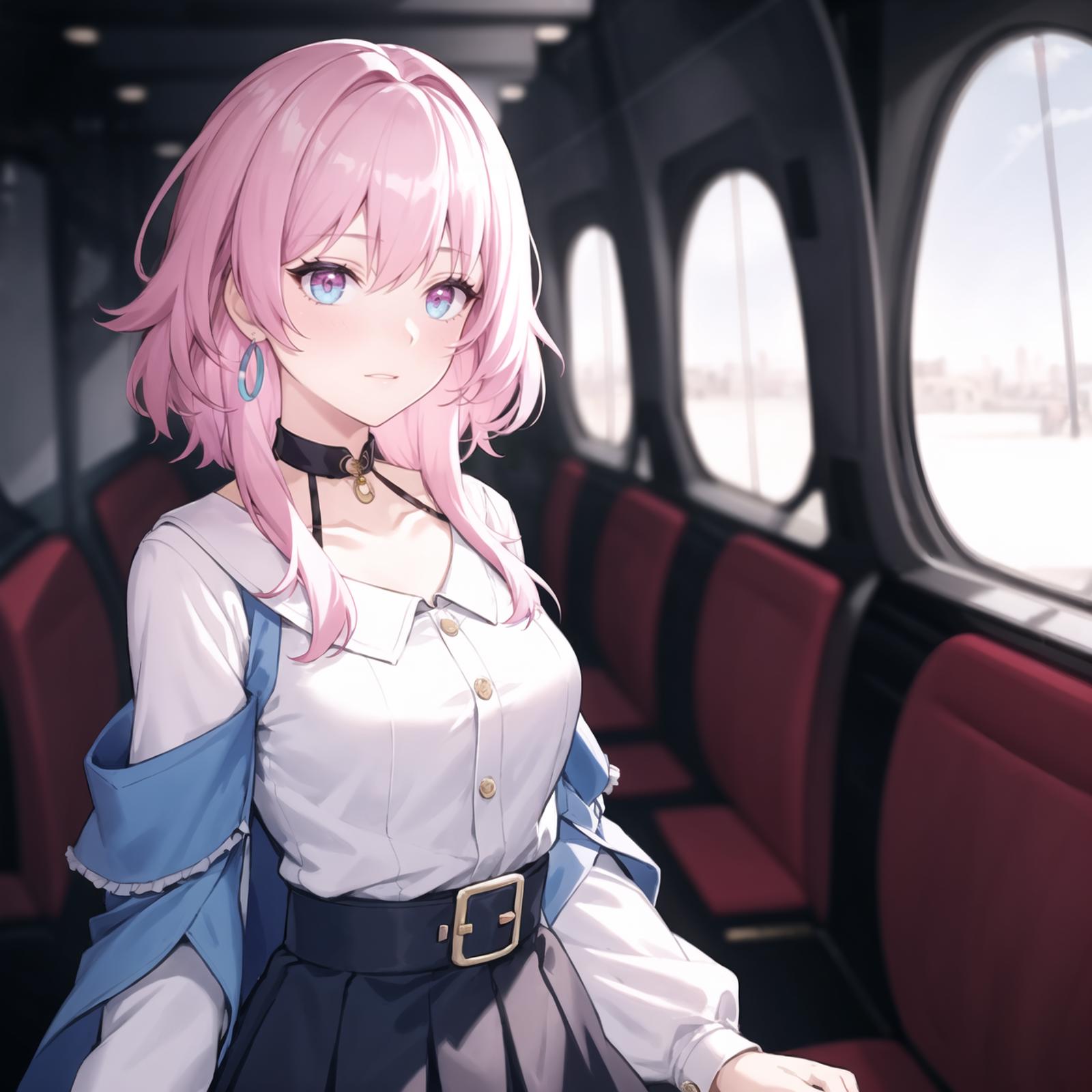 March 7th (Honkai: Star Rail) Anime + Realistic LoRA image by RefugeeNT