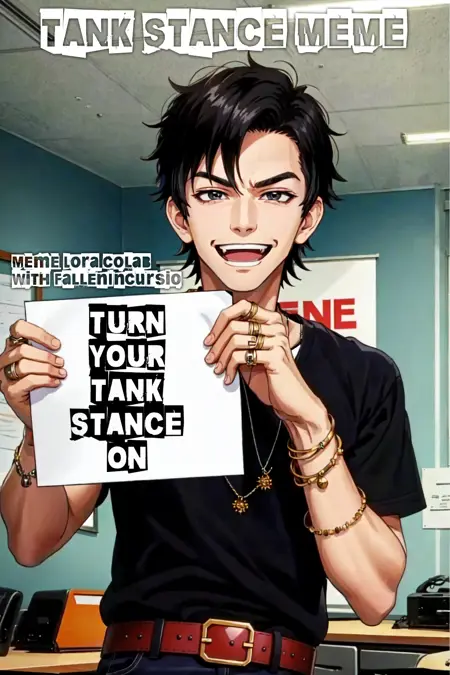 Tank Stance Meme | Meme Colab with FallenIncursio