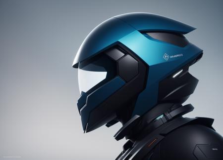 emauromin style, futuristic helmet, finely detailed, purism, ue 5, a computer rendering, minimalism, octane render, 4k <lora:eddiemauroLora2:0.8>